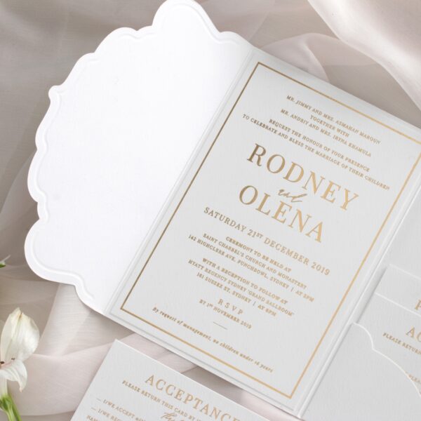 Royal Folder Premium Wedding Invite A343 - Image 11