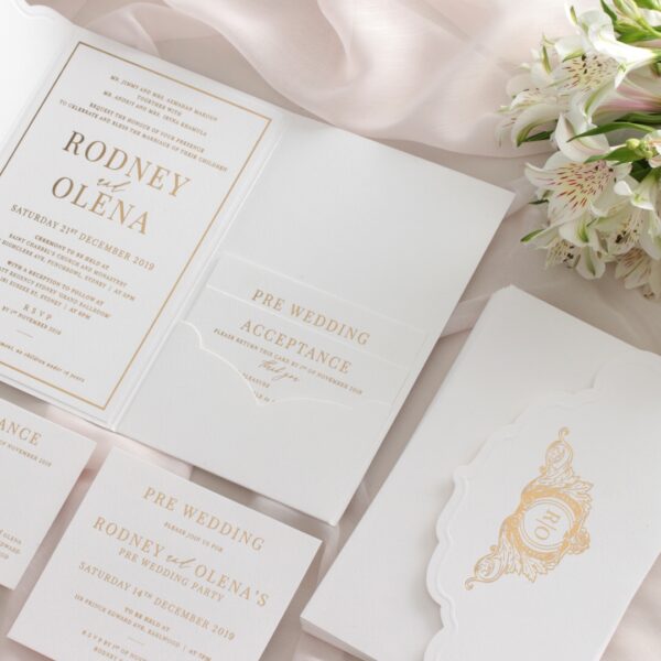 Royal Folder Premium Wedding Invite A343 - Image 10