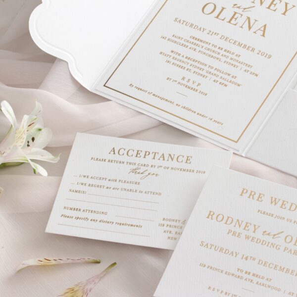 Royal Folder Premium Wedding Invite A343 - Image 9
