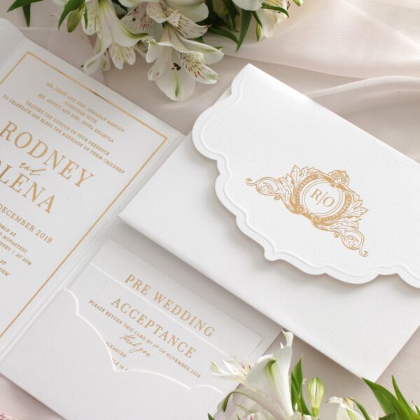 Royal Folder Premium Wedding Invite A343 - Image 8