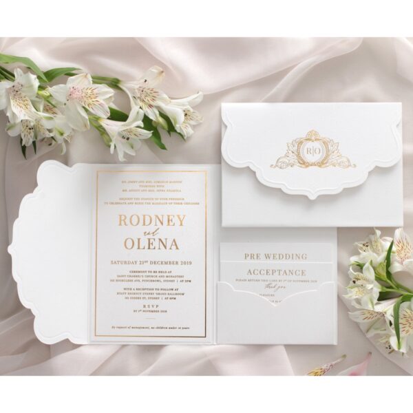 Royal Folder Premium Wedding Invite A343 - Image 7