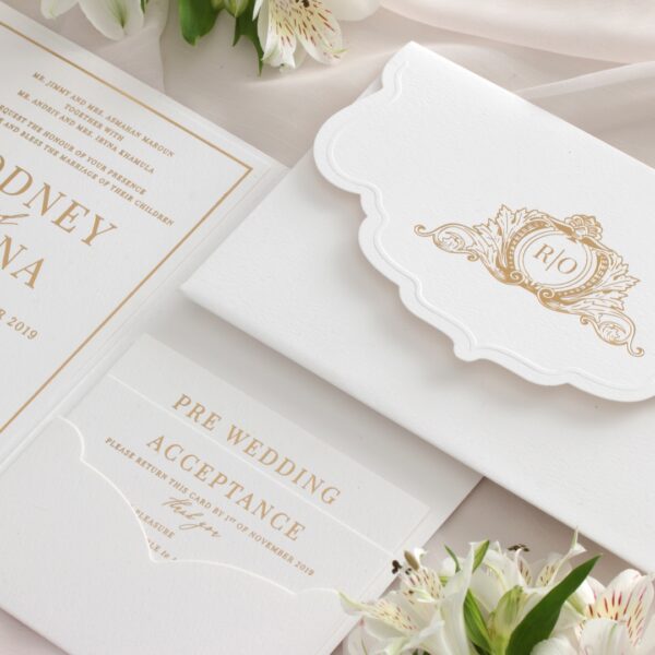 Royal Folder Premium Wedding Invite A343 - Image 5