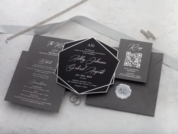Black Card Acrylic Style - Image 3