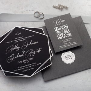 Black Card Acrylic Style