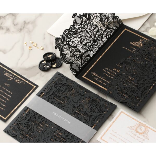 Lase wedding invites - Image 2