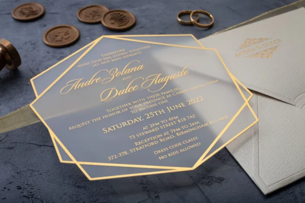 Acrylic Invite A8e34