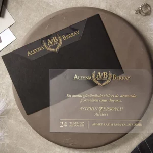 acrylic invite