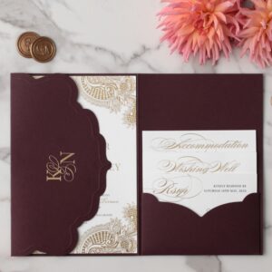 Royal Folder Premium Wedding Invite