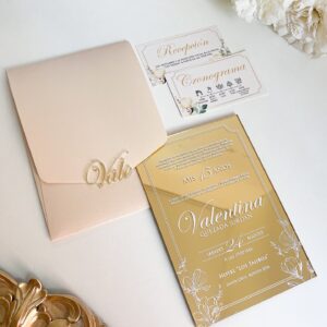 Elegant Quinceañera Invitations | Custom 15th Birthday Invites